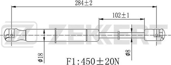 Zekkert GF-2465 - Qaz bulaq, kapot furqanavto.az