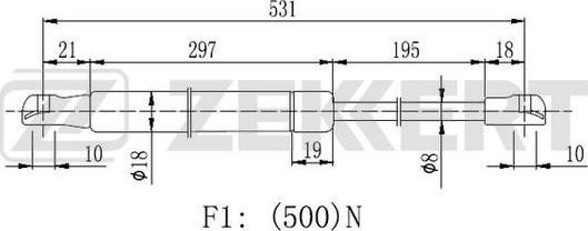 Zekkert GF-2460 - Qazlı bulaq, baqaj, yük yeri furqanavto.az