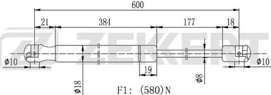 Zekkert GF-2415 - Qazlı bulaq, baqaj, yük yeri furqanavto.az