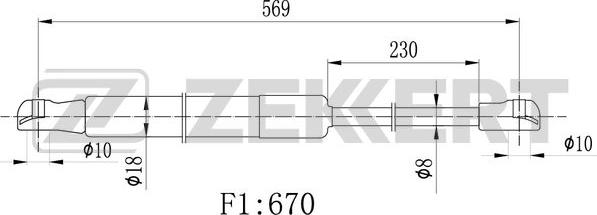 Zekkert GF-2489 - Qazlı bulaq, baqaj, yük yeri furqanavto.az