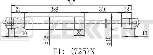 Zekkert GF-2430 - Qazlı bulaq, baqaj, yük yeri furqanavto.az