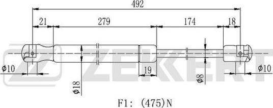 Zekkert GF-2426 - Qazlı bulaq, baqaj, yük yeri furqanavto.az