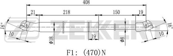 Zekkert GF-2427 - Qazlı bulaq, baqaj, yük yeri furqanavto.az