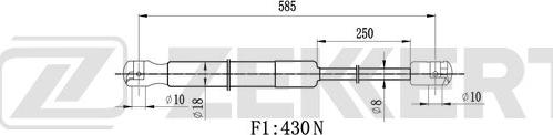 Zekkert GF-2544 - Qazlı bulaq, baqaj, yük yeri furqanavto.az