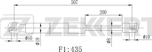 Zekkert GF-2508 - Qazlı bulaq, baqaj, yük yeri furqanavto.az