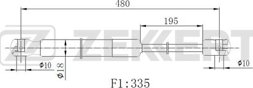 Zekkert GF-2518 - Qazlı bulaq, baqaj, yük yeri furqanavto.az