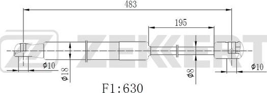 Zekkert GF-2517 - Qazlı bulaq, baqaj, yük yeri furqanavto.az