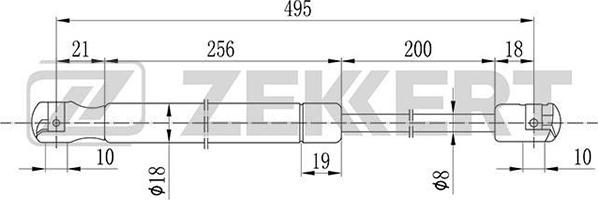 Zekkert GF-2095 - Qazlı bulaq, baqaj, yük yeri furqanavto.az