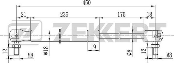 Zekkert GF-2098 - Qazlı bulaq, baqaj, yük yeri furqanavto.az