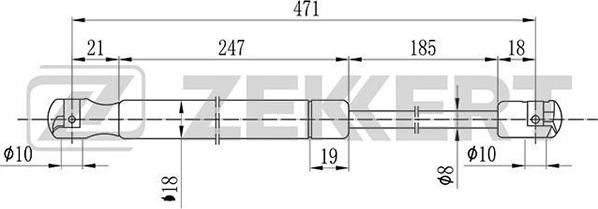 Zekkert GF-2093 - Qazlı bulaq, baqaj, yük yeri furqanavto.az