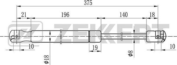 Zekkert GF-2092 - Qazlı bulaq, baqaj, yük yeri furqanavto.az