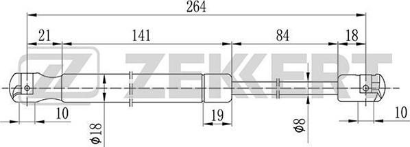 Zekkert GF-2042 - Qazlı bulaq, baqaj, yük yeri furqanavto.az