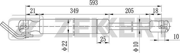 Zekkert GF-2065 - Qazlı bulaq, baqaj, yük yeri furqanavto.az