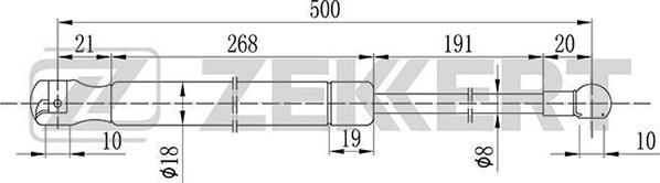 Zekkert GF-2089 - Qazlı bulaq, baqaj, yük yeri furqanavto.az