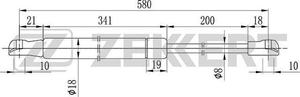 Zekkert GF-2038 - Qazlı bulaq, baqaj, yük yeri furqanavto.az