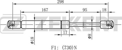 Zekkert GF-2037 - Qazlı bulaq, baqaj, yük yeri furqanavto.az