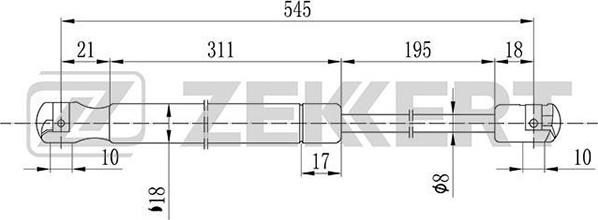 Zekkert GF-2029 - Qazlı bulaq, baqaj, yük yeri furqanavto.az