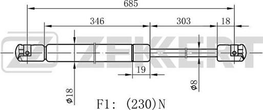 Zekkert GF-2028 - Qaz bulaq, kapot furqanavto.az