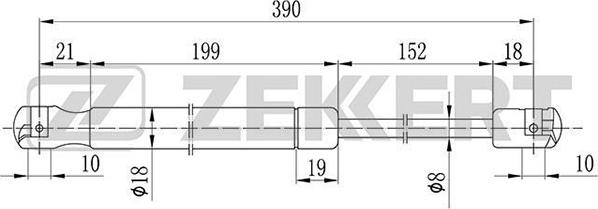 Zekkert GF-2075 - Qaz bulaq, kapot furqanavto.az