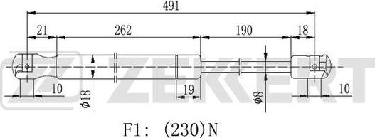 Zekkert GF-2192 - Qazlı bulaq, baqaj, yük yeri furqanavto.az