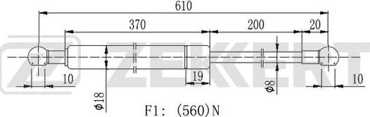 Zekkert GF-2197 - Qazlı bulaq, baqaj, yük yeri furqanavto.az