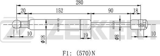 Zekkert GF-2144 - Qazlı bulaq, baqaj, yük yeri furqanavto.az