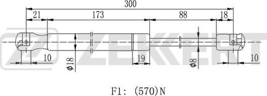 Zekkert GF-2147 - Qazlı bulaq, baqaj, yük yeri furqanavto.az