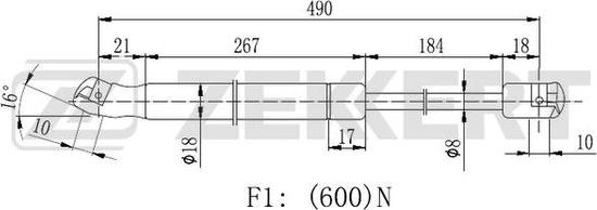 Zekkert GF-2151 - Qazlı bulaq, baqaj, yük yeri furqanavto.az