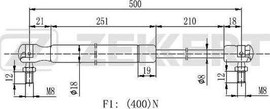 Zekkert GF-2153 - Qazlı bulaq, baqaj, yük yeri furqanavto.az