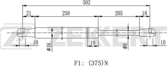 Zekkert GF-2169 - Qazlı bulaq, baqaj, yük yeri furqanavto.az