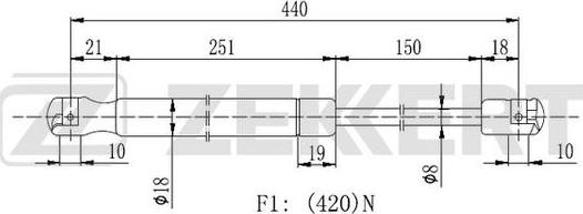 Zekkert GF-2165 - Qazlı bulaq, baqaj, yük yeri furqanavto.az