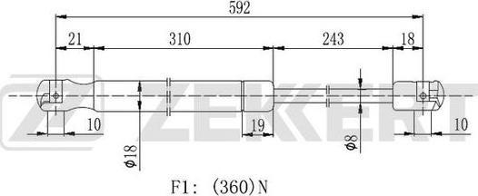 Zekkert GF-2104 - Qaz bulaq, kapot furqanavto.az