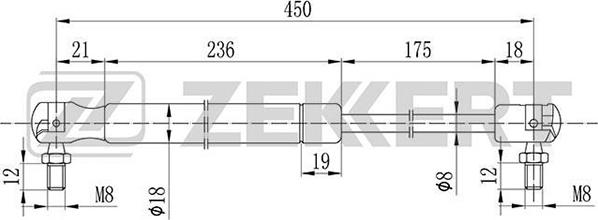 Zekkert GF-2100 - Qazlı bulaq, baqaj, yük yeri furqanavto.az