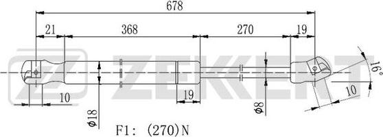 Zekkert GF-2119 - Qaz bulaq, kapot furqanavto.az