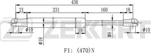 Zekkert GF-2118 - Qazlı bulaq, baqaj, yük yeri furqanavto.az