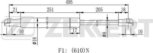 Zekkert GF-2117 - Qazlı bulaq, baqaj, yük yeri furqanavto.az