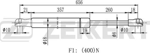 Zekkert GF-2182 - Qazlı bulaq, baqaj, yük yeri furqanavto.az