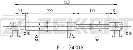 Zekkert GF-2134 - Qazlı bulaq, baqaj, yük yeri furqanavto.az