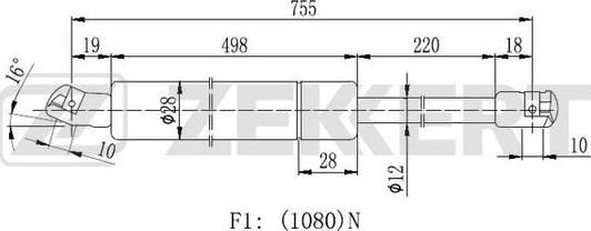 Zekkert GF-2138 - Qazlı bulaq, baqaj, yük yeri furqanavto.az