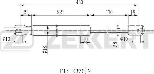 Zekkert GF-2129 - Qazlı bulaq, baqaj, yük yeri furqanavto.az