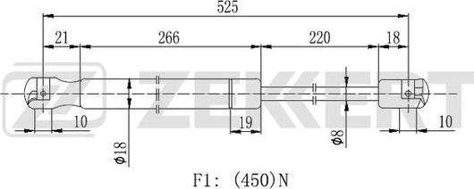 Zekkert GF-2120 - Qazlı bulaq, baqaj, yük yeri furqanavto.az