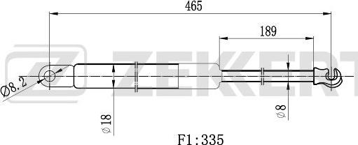 Zekkert GF-2399 - Qazlı bulaq, baqaj, yük yeri furqanavto.az