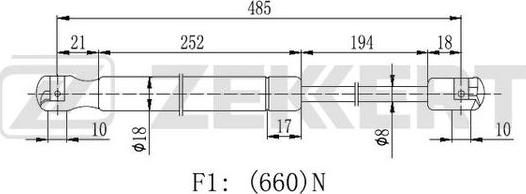 Zekkert GF-2392 - Qazlı bulaq, baqaj, yük yeri furqanavto.az