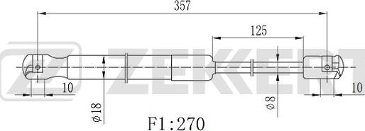 Zekkert GF-2349 - Qazlı bulaq, baqaj, yük yeri furqanavto.az