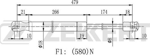 Zekkert GF-2305 - Qazlı bulaq, baqaj, yük yeri furqanavto.az