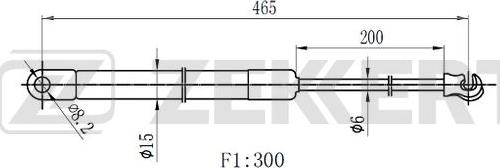 Zekkert GF-2303 - Qazlı bulaq, baqaj, yük yeri furqanavto.az