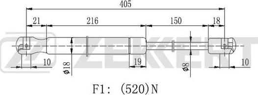 Zekkert GF-2314 - Qazlı bulaq, baqaj, yük yeri furqanavto.az