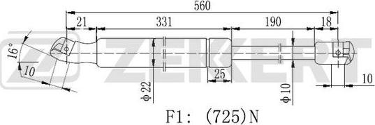 Zekkert GF-2333 - Qazlı bulaq, baqaj, yük yeri furqanavto.az