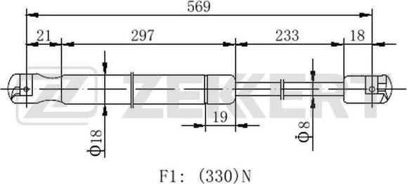 Zekkert GF-2376 - Qazlı bulaq, baqaj, yük yeri furqanavto.az