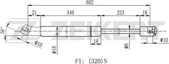 Zekkert GF-2378 - Qazlı bulaq, baqaj, yük yeri furqanavto.az